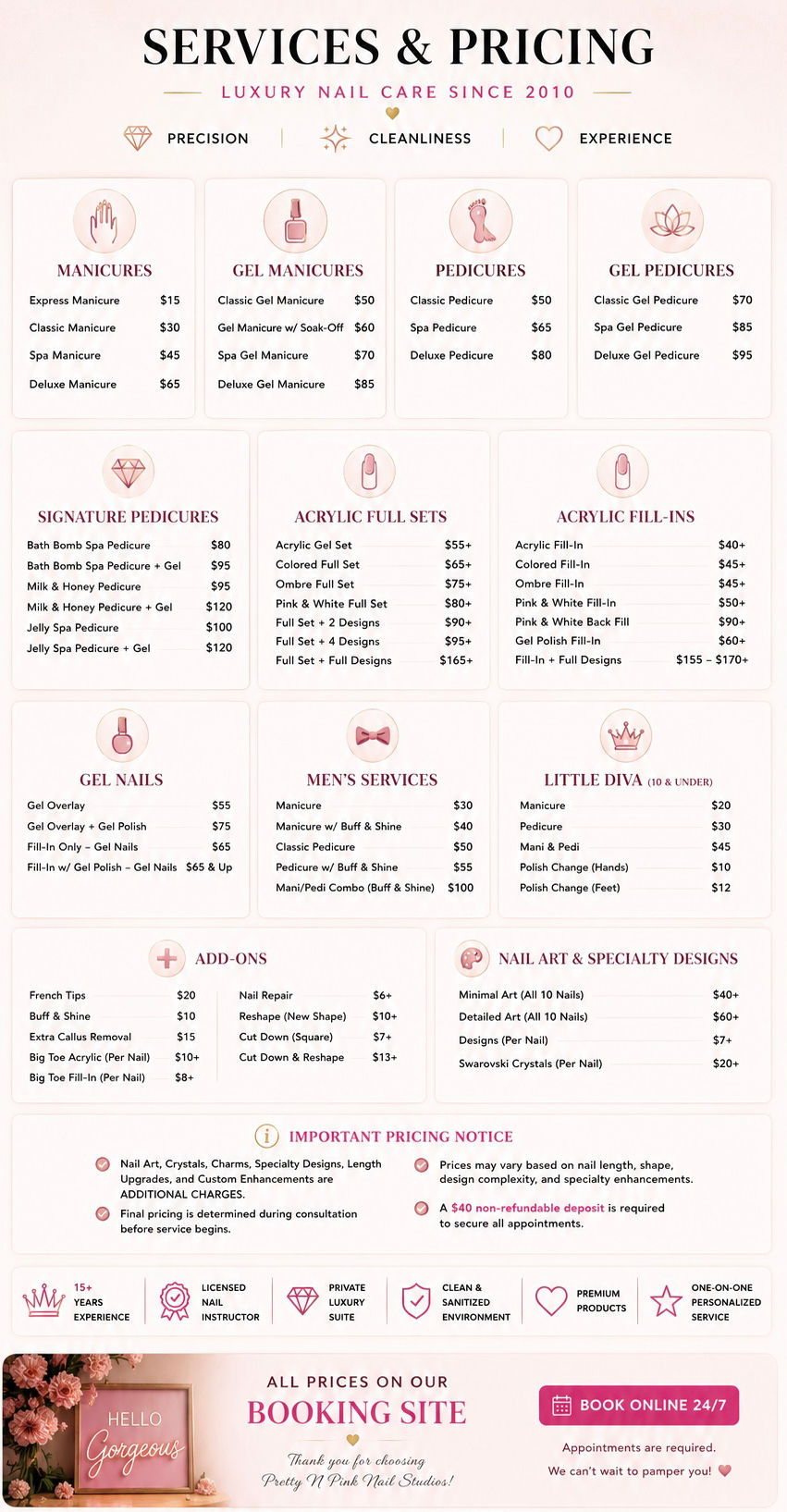 PRETTY N PINK NAIL SERVICE