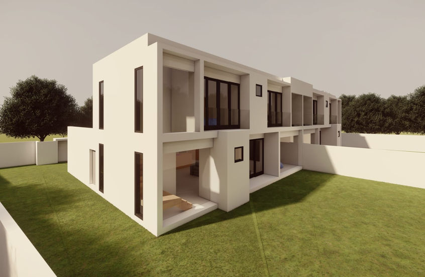 Moderne contemperary villa Carribbean Curacao, futuristic villa, dynamic lines