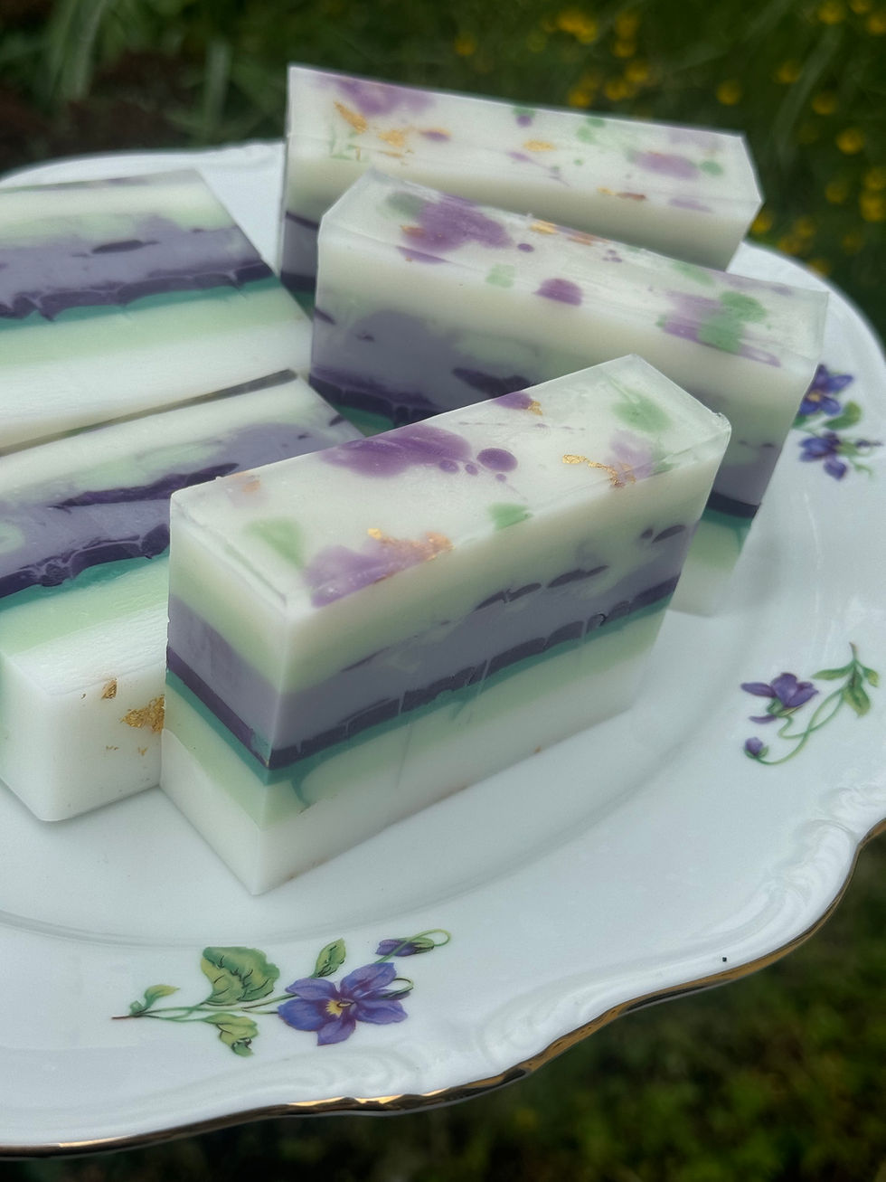 Violet Bar Soap