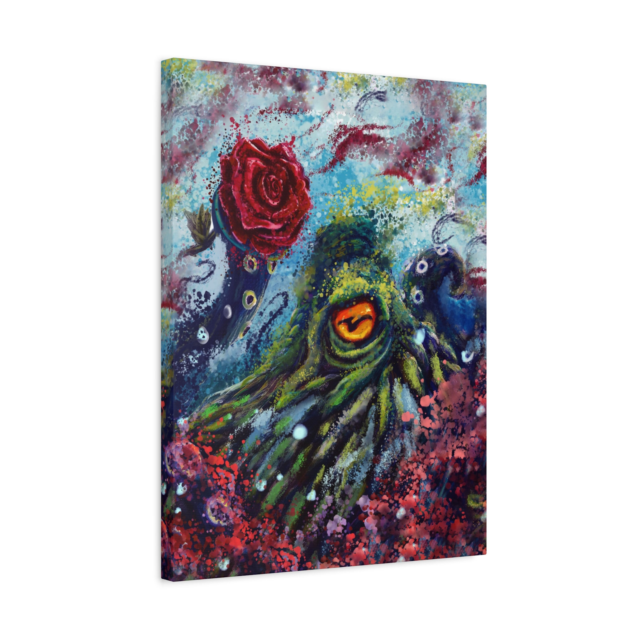 Rosey Redemption- Quality Canvas Print