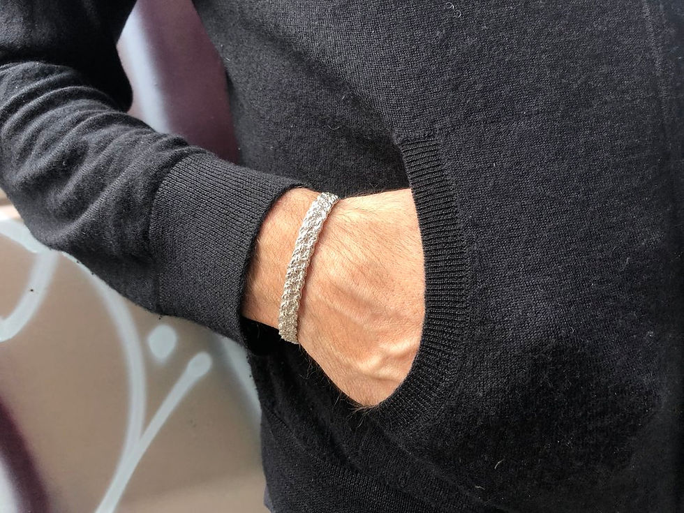 Thumbnail: POLISHED WOVEN CUFF