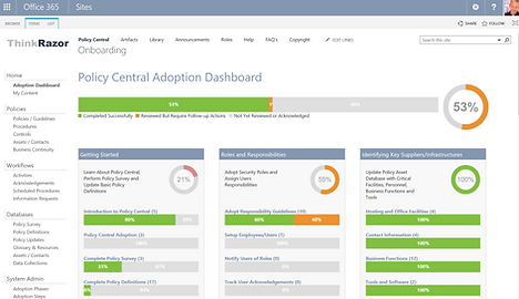 PolicyCentral SOC Compliance Wizard