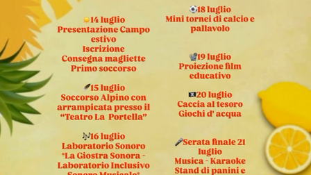 Campo estivo "Come nelle favole"