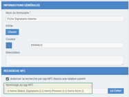 [NFC] Selecting a relation via NFC