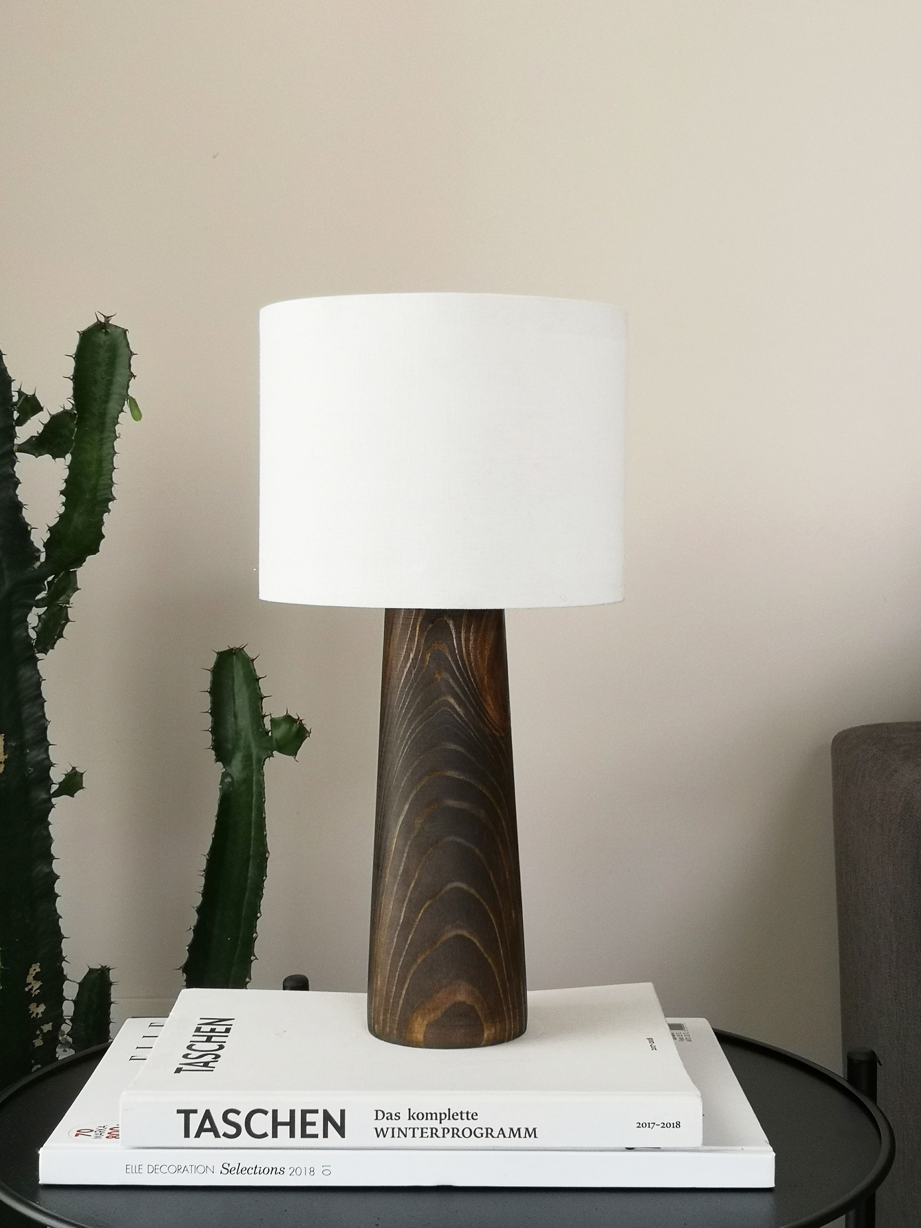 MASSUGOE HOLZLAMPENSCHIRM TISCHLAMPE