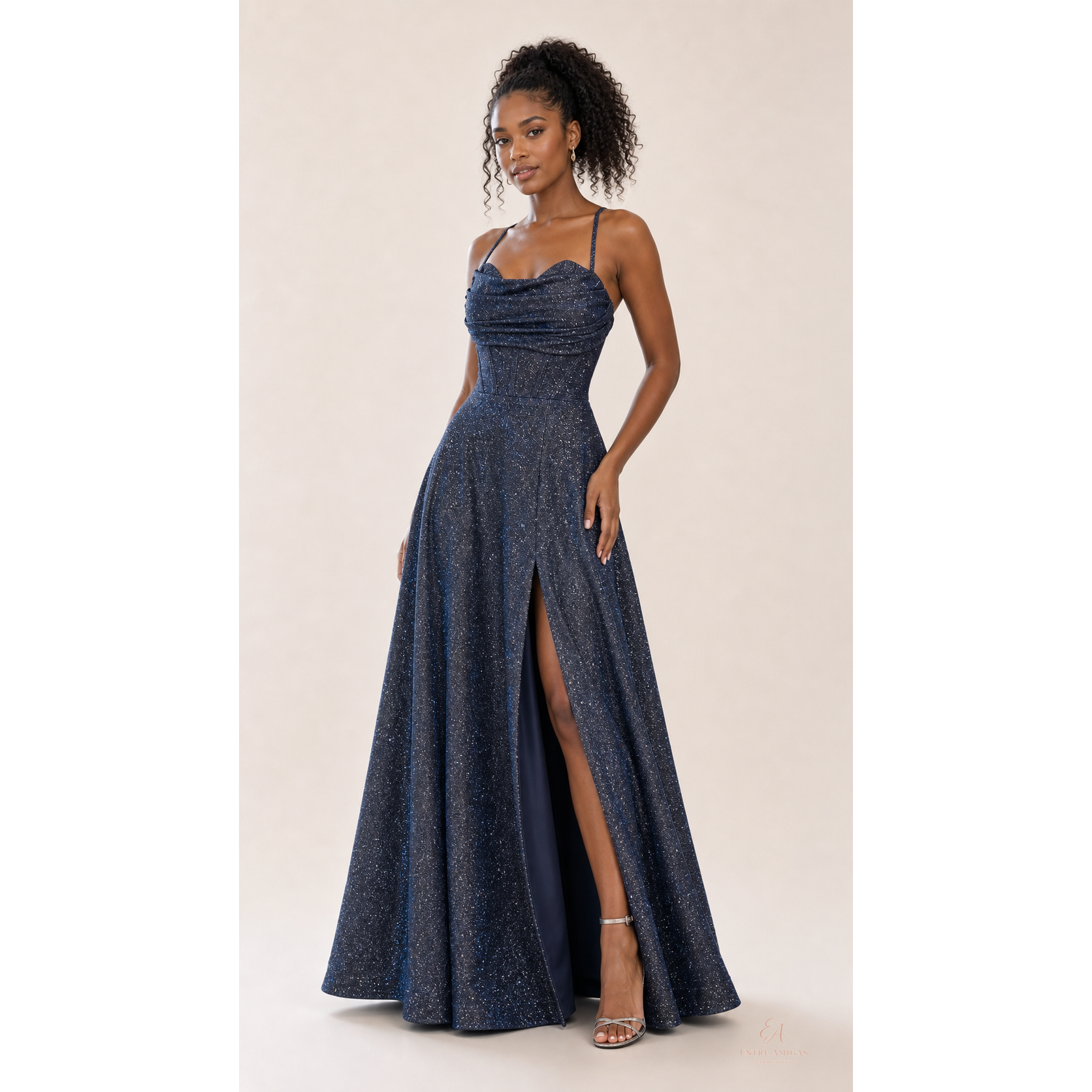 Vestido Amelie Azul