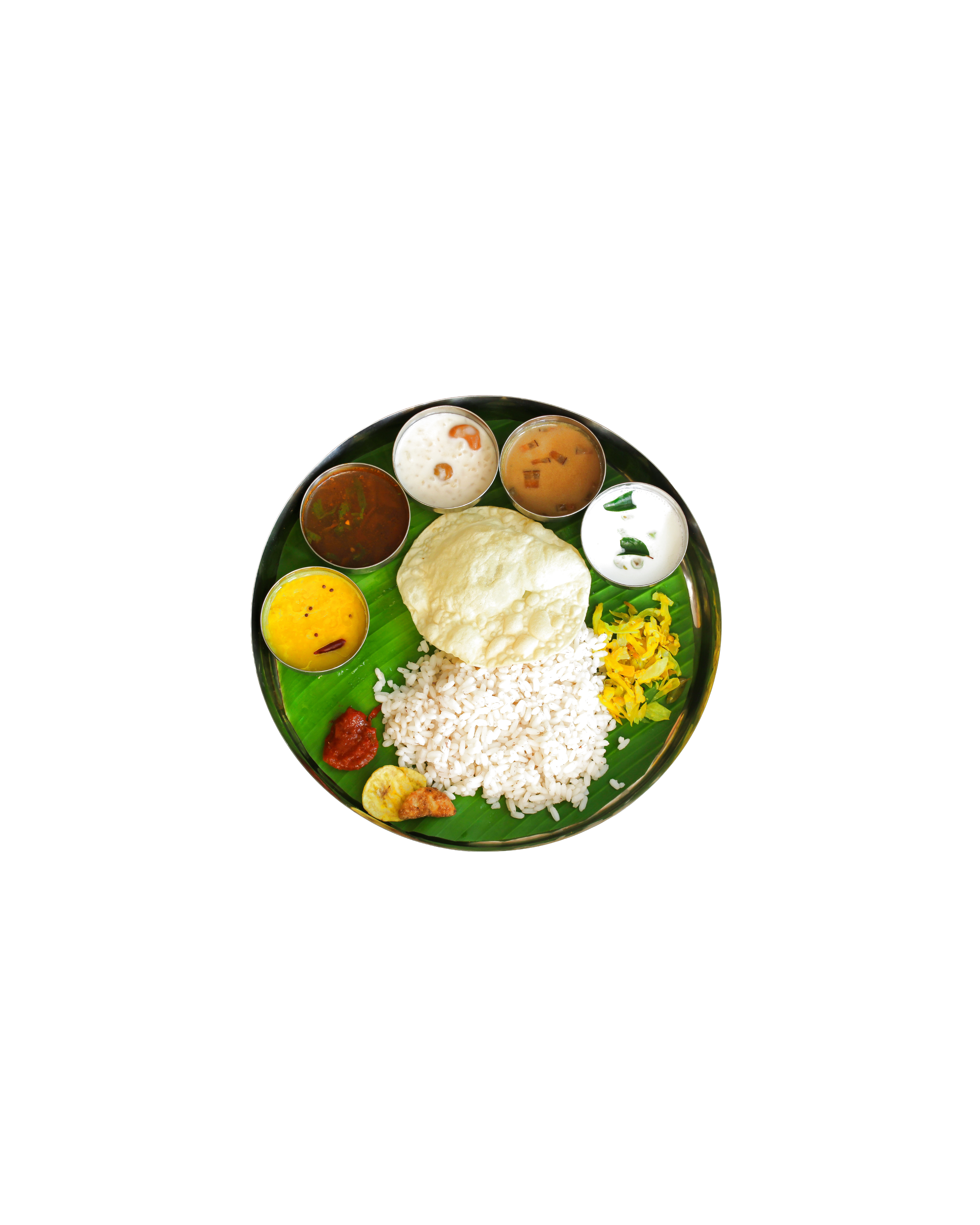 Arranged Food and Objects
