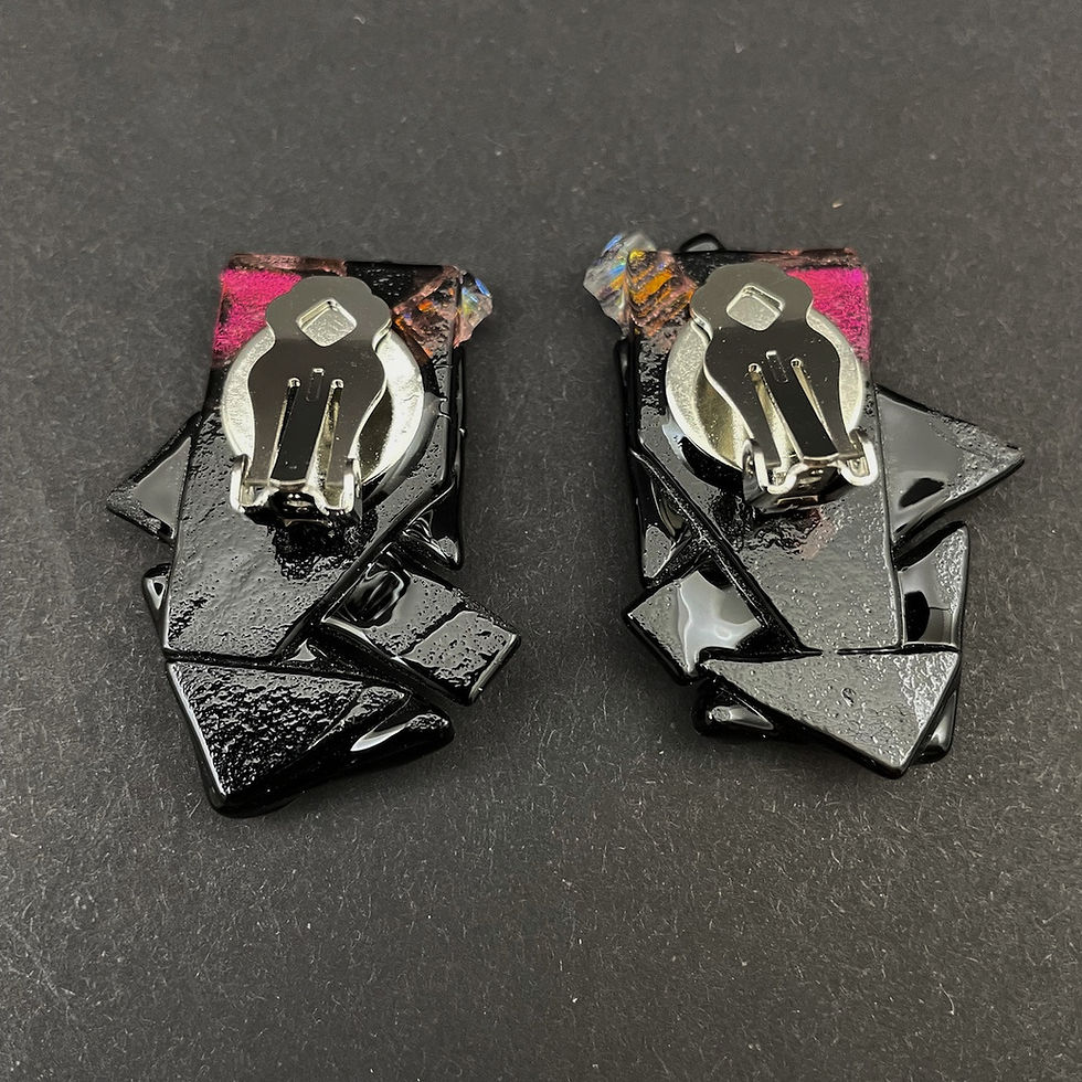 Thumbnail: Pink Clip Earrings