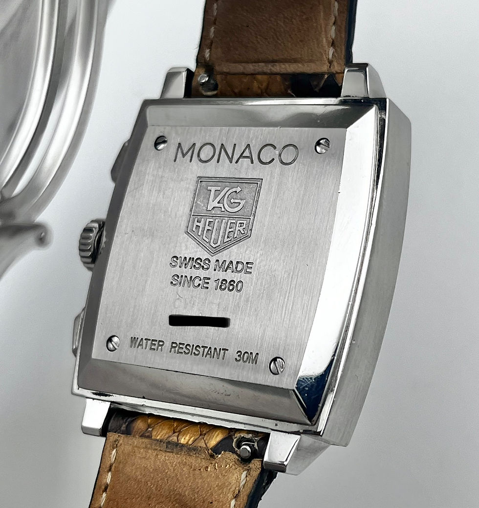 Thumbnail: Tag Heuer Monaco “Python” 38mm Brown (CW2114) 2004 Box Papers Warranty