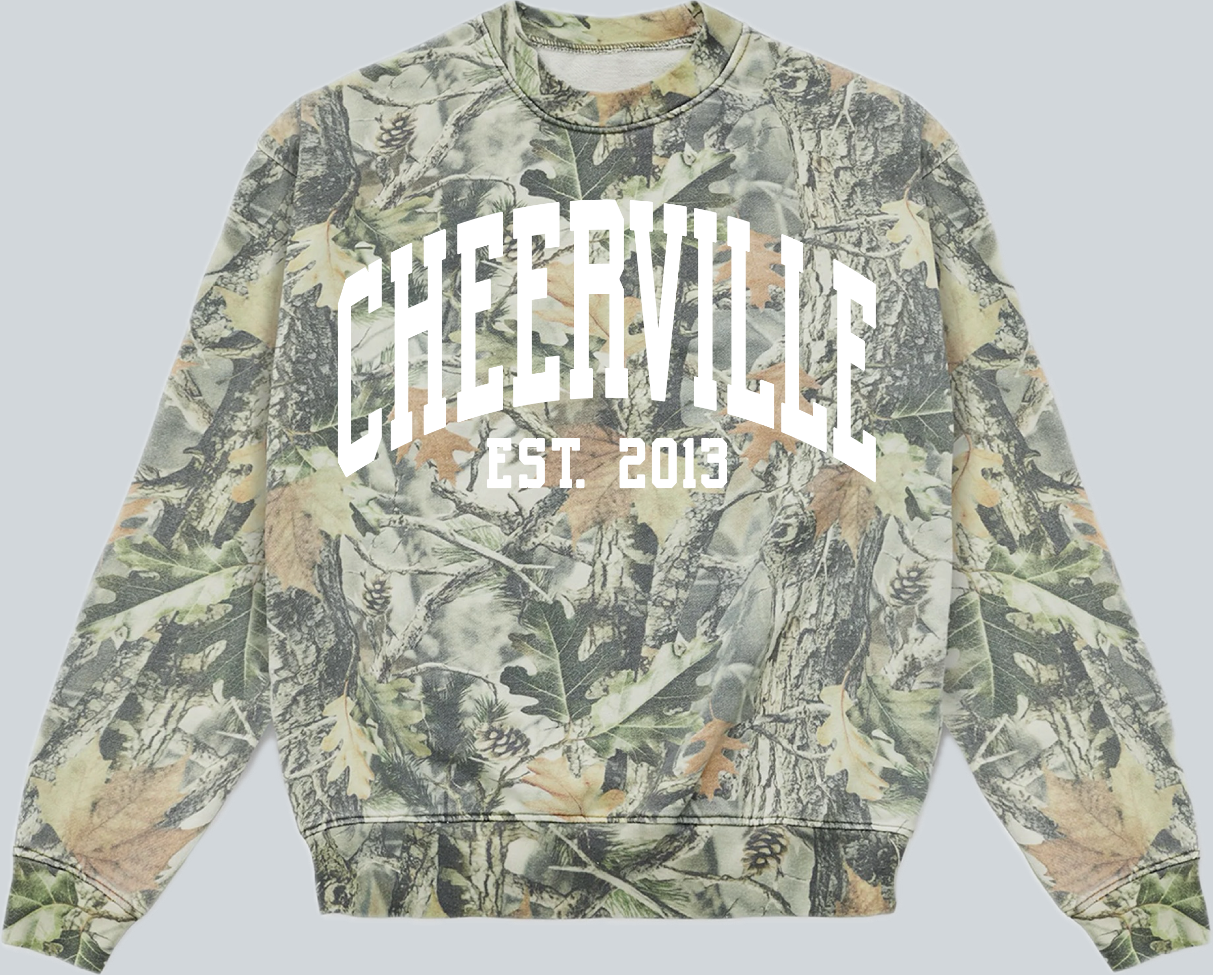 VINTAGE WOOD CAMO CREWNECK