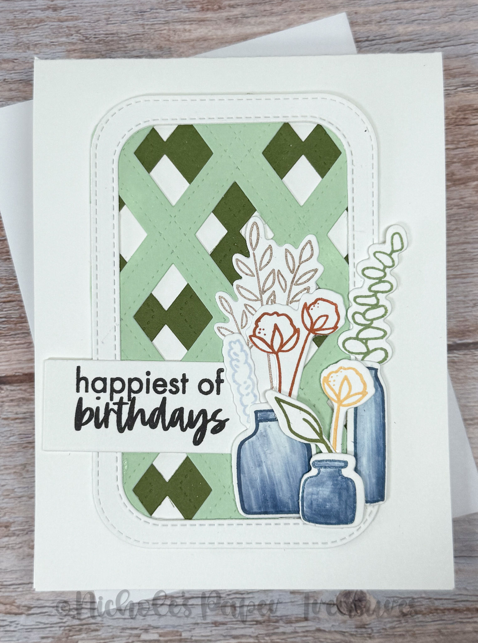 Boho 6 Greeting Card