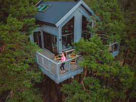 A Night Among the Treetops - The Magic of Kristiansand Treetop Cabins