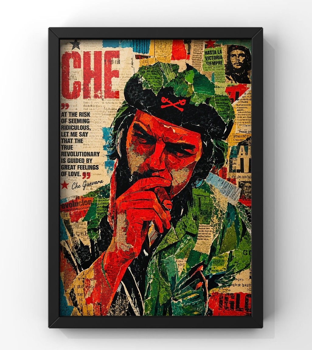 che revolutionary art print
