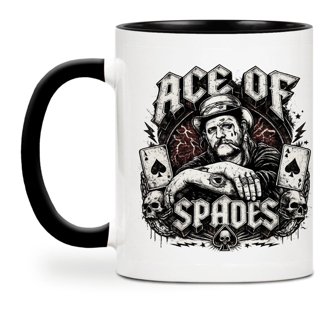 cool Ace of spades ceramic mug
