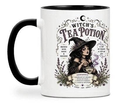 witchy coffee/tea potion mug