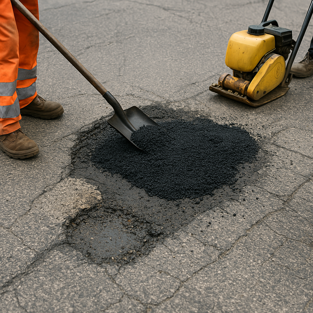 Pot hole repair, Pot hole, 