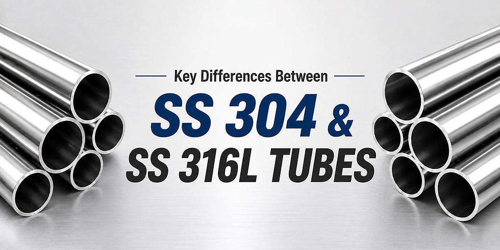 Difference Between SS 304 and SS 316L Tubes