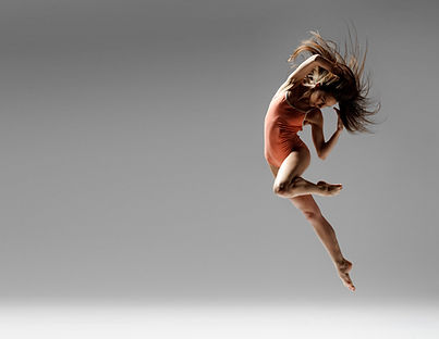 Woman Leaping Gracefully