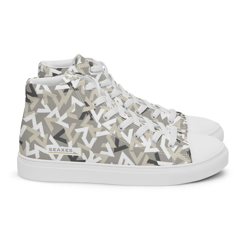 Thumbnail: SEAXES Carolina Beachgrass™ High Top Canvas Shoes - Men's