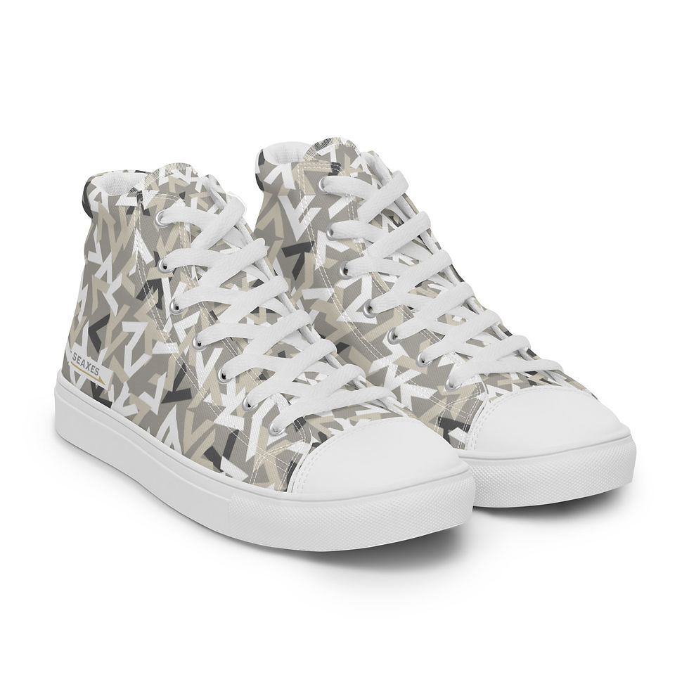 Thumbnail: SEAXES Carolina Beachgrass™ High Top Canvas Shoes - Men's