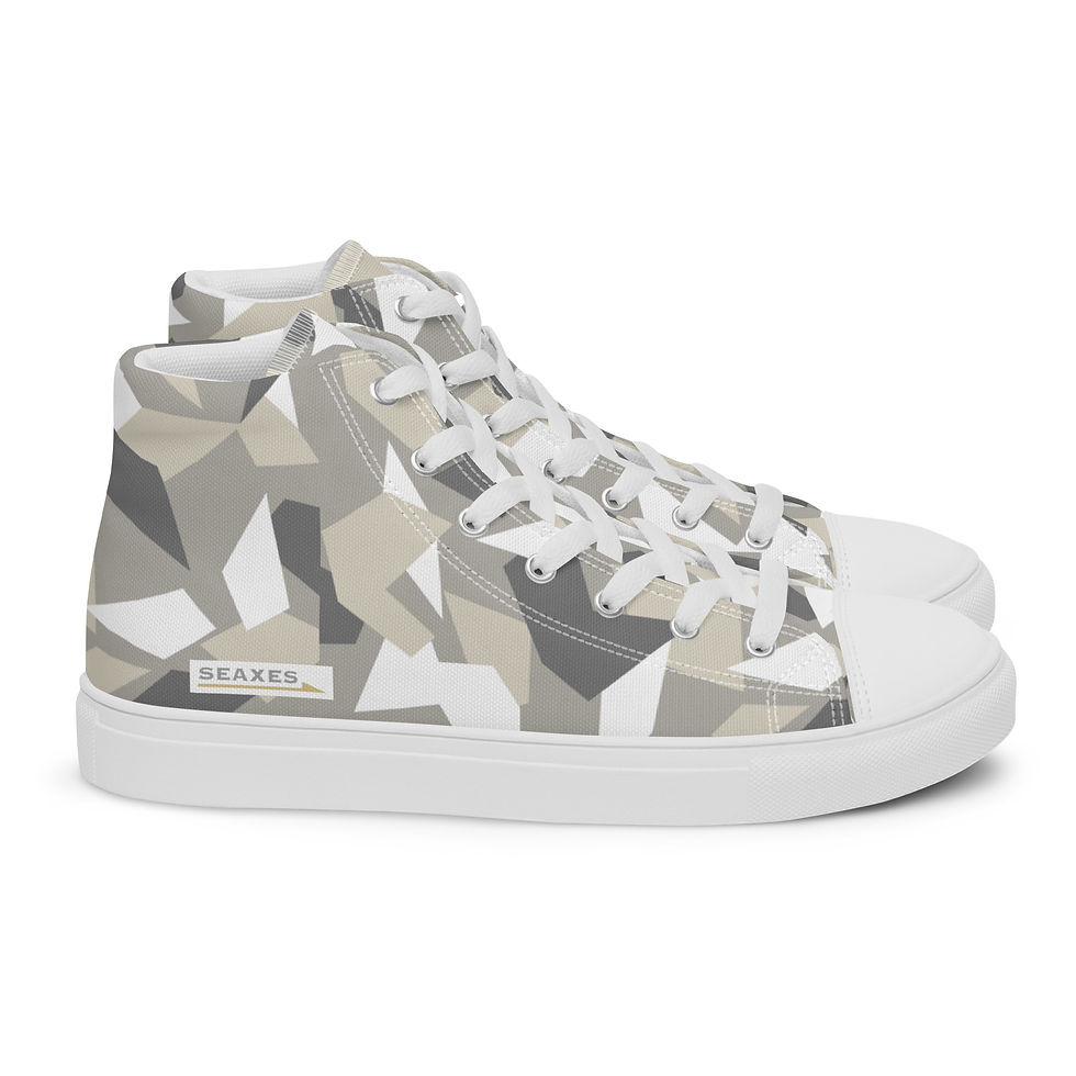 Thumbnail: SEAXES Lowcountry Splinter™ High Top Canvas Shoes - Men's
