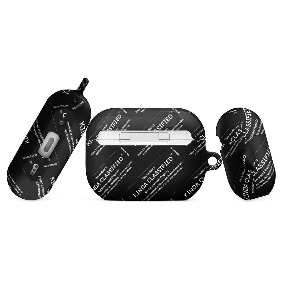 Thumbnail: SEAXES Kinda Classified™ Case for AirPods®