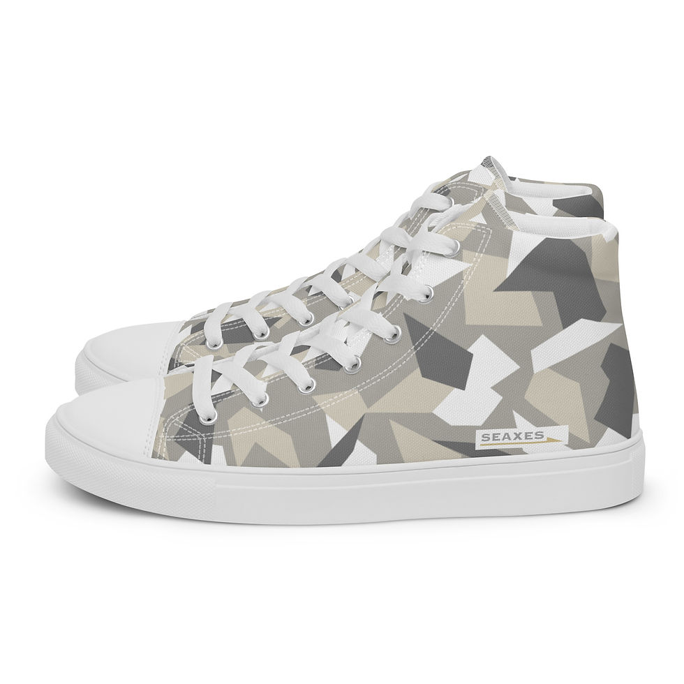 Thumbnail: SEAXES Lowcountry Splinter™ High Top Canvas Shoes - Men's