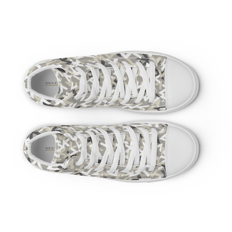 Thumbnail: SEAXES Carolina Beachgrass™ High Top Canvas Shoes - Men's