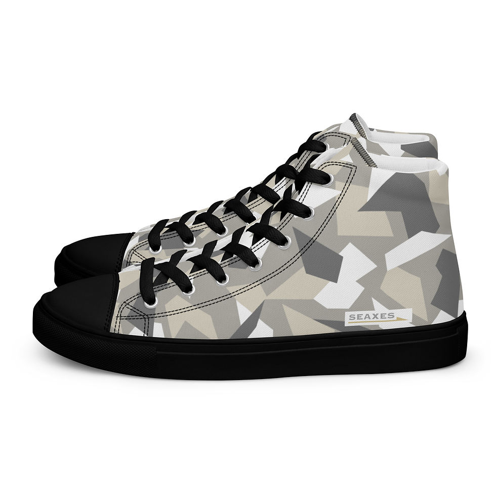Thumbnail: SEAXES Lowcountry Splinter™ High Top Canvas Shoes - Men's