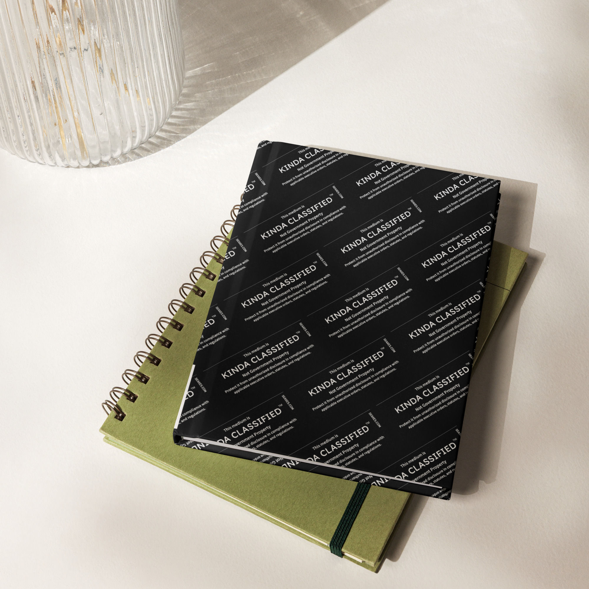 SEAXES Kinda Classified™ Hardcover Journal