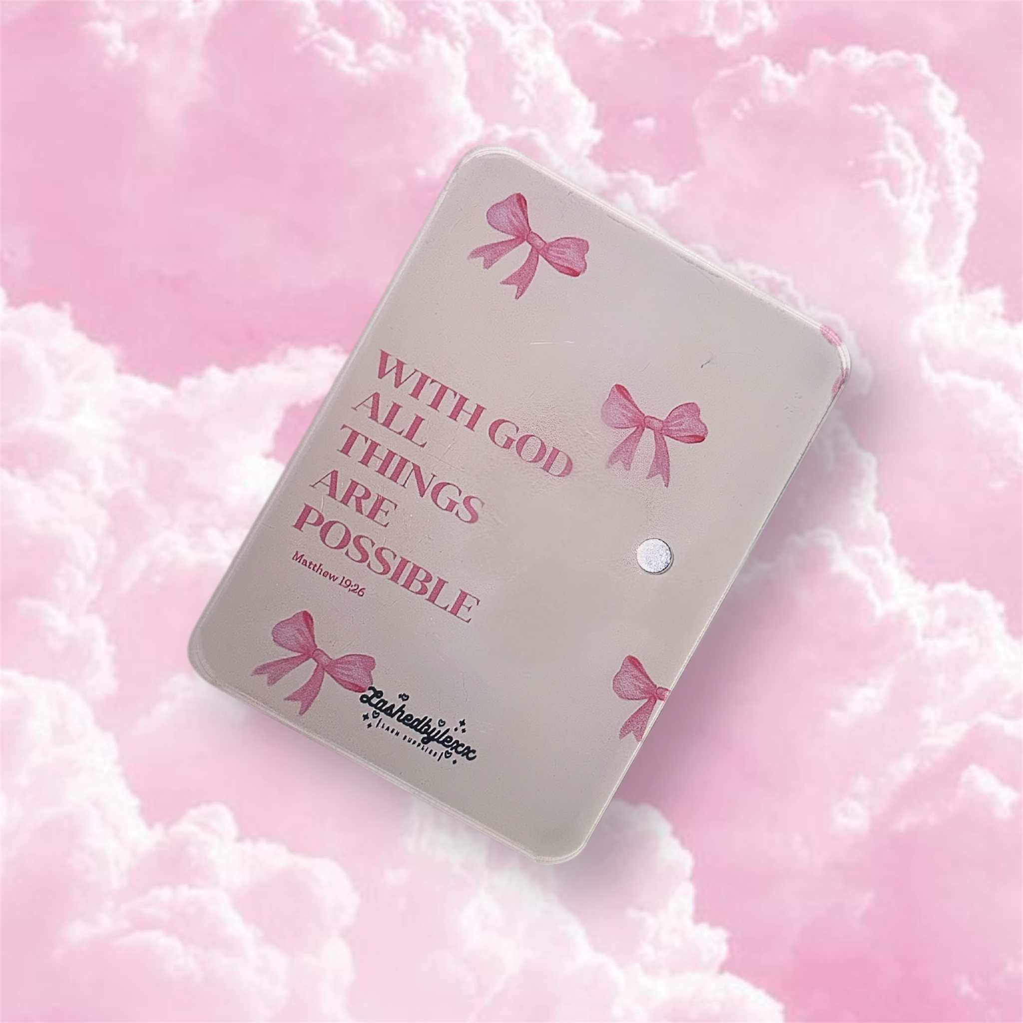 With GOD all things 🎀