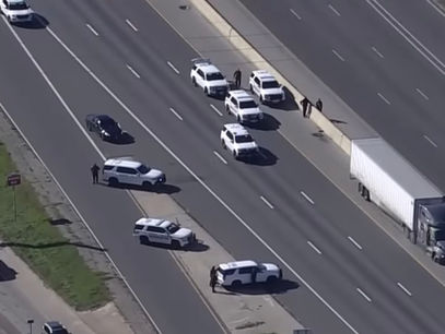SWAT Showdown: Dramatic Capture of 18-Wheeler Driver Ends Freeway Standoff