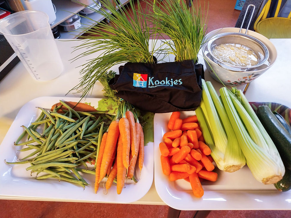 Ingrediënten kookles KooKjes Rheden