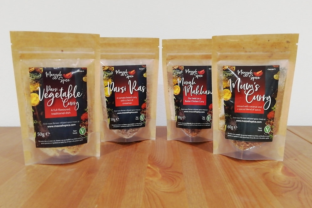 Curry Gift Box Set Mazzeh Spice