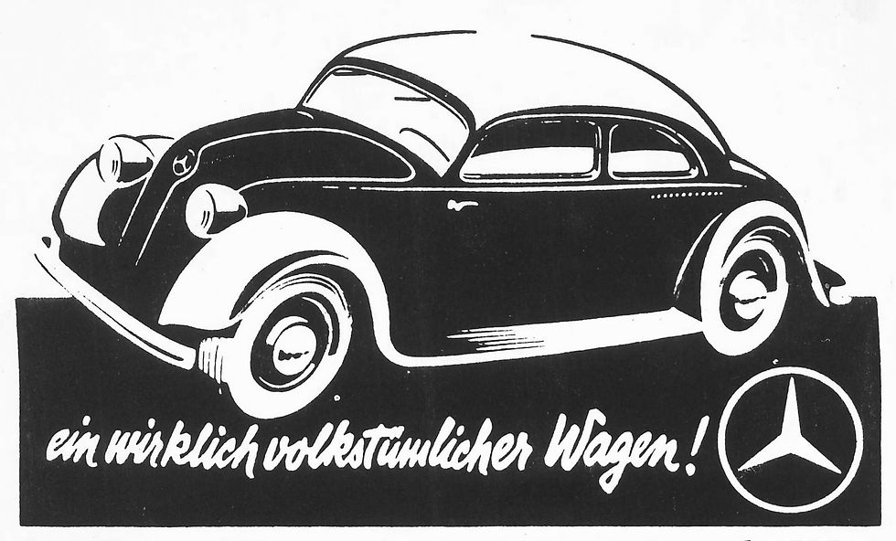 Mercedes Benz Type 130 Advertisement