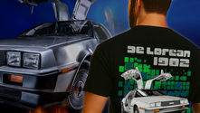 Back to the Future Fans, this 1982 DMC-12 DeLorean T-Shirt Is for You