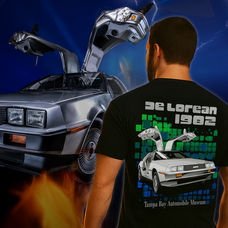 Back to the Future Fans, this 1982 DMC-12 DeLorean T-Shirt Is for You
