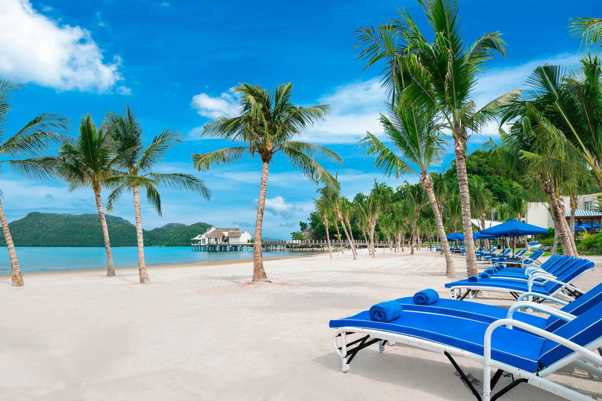 St Regis Resort in Langkawi Malaysia tropical beach holiday