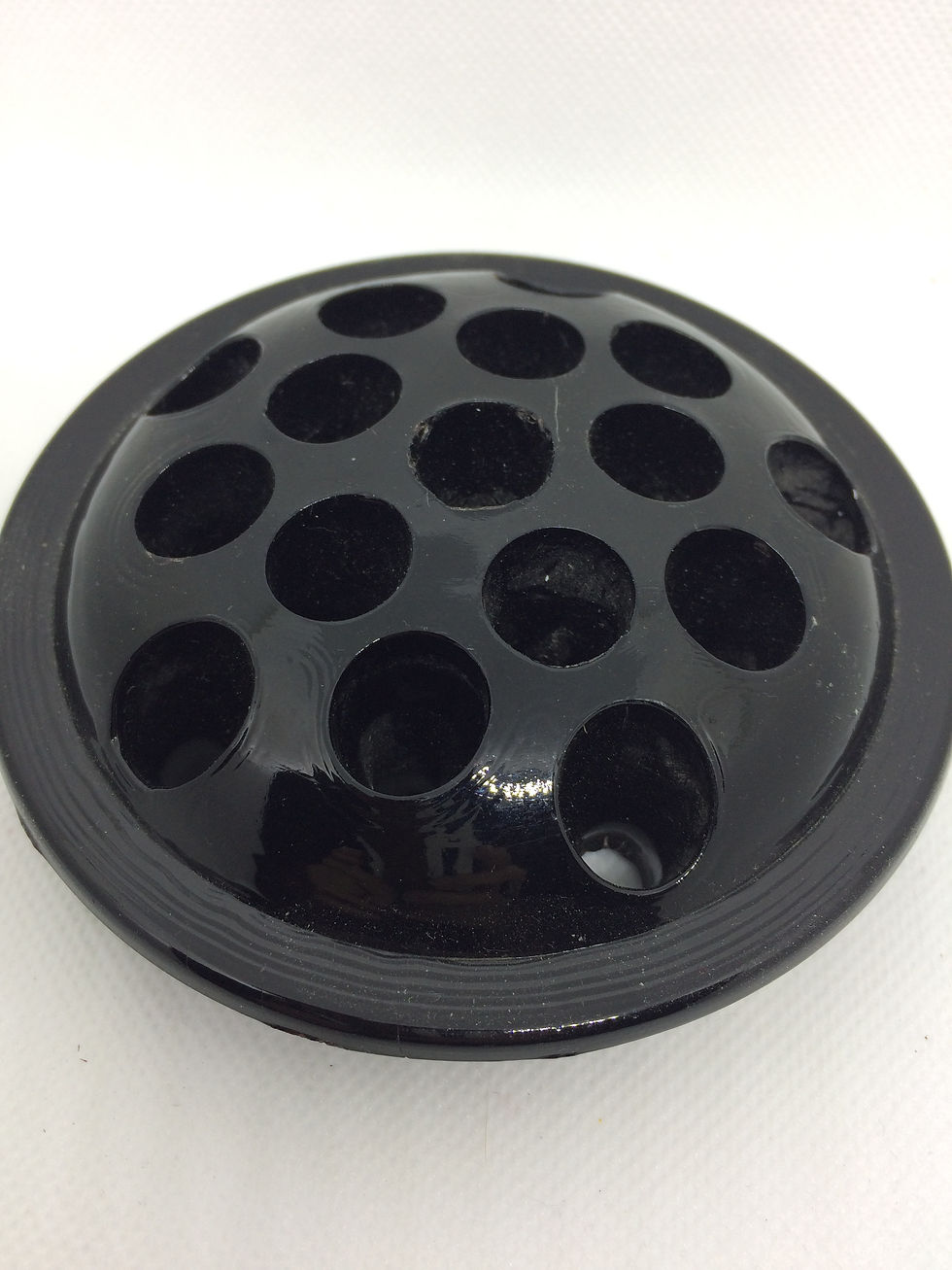 Thumbnail: Vintage Black Frog Scissor Holder