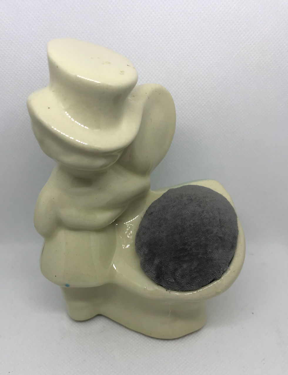 Thumbnail: Vintage Boy and Girl Planter Pincushion