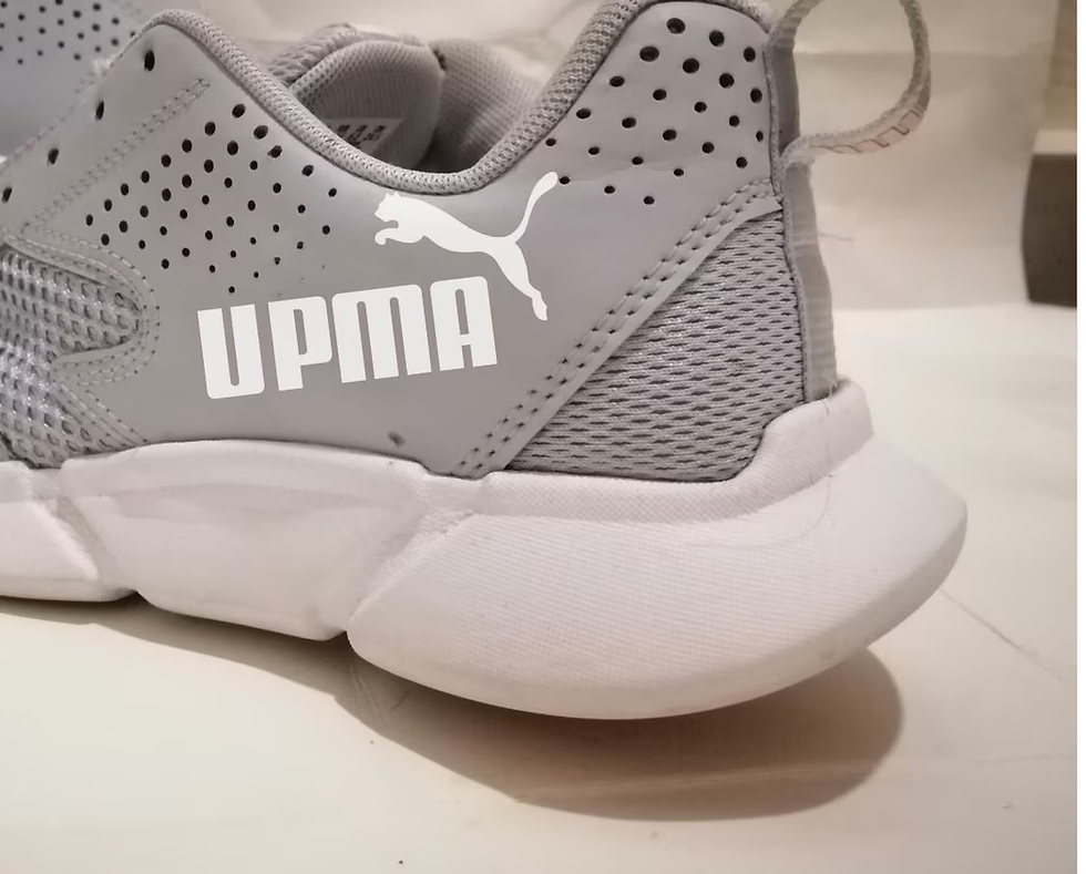 An example of a fake shoe