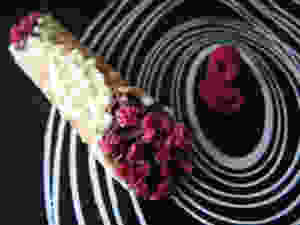 raspberry cannoli