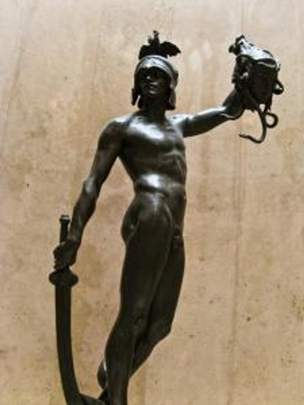 Original image URL: http://www.flickr.com/photos/chrisbewick/2244666068/ Title: Perseus & Medusa