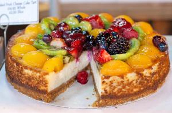 fruit chesecake