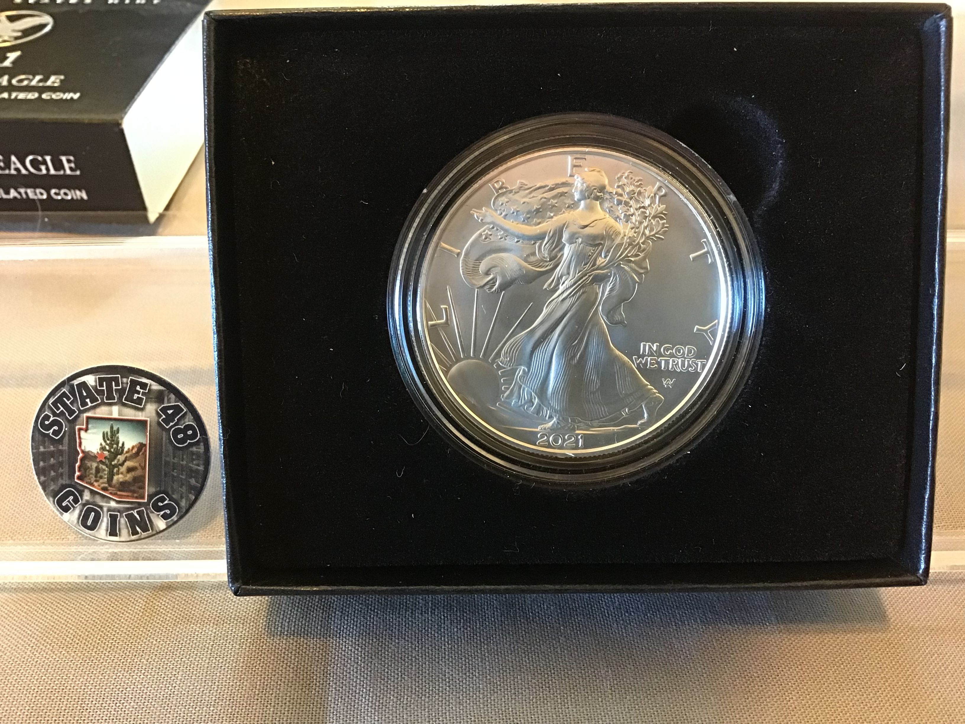 2021 American Silver Eagle  W uncirculated 