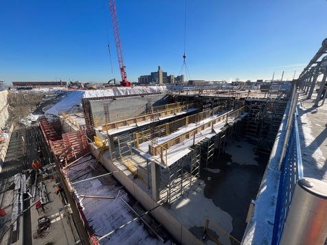 Provided by HDCS

GE Booth Phase 3
Shoring, Earthworks, Soil, Strong Stone Wall, Backfill, Footing Detail, Blower Building Piping Trench, Prefab Building