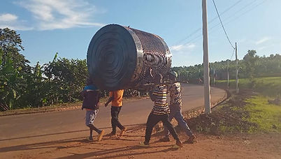 New Rainwater Harvesting Tanks for 34 home based ECDs!