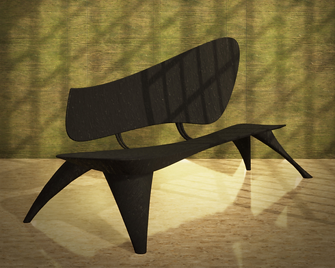 Sabi Space, Characters. Bench.