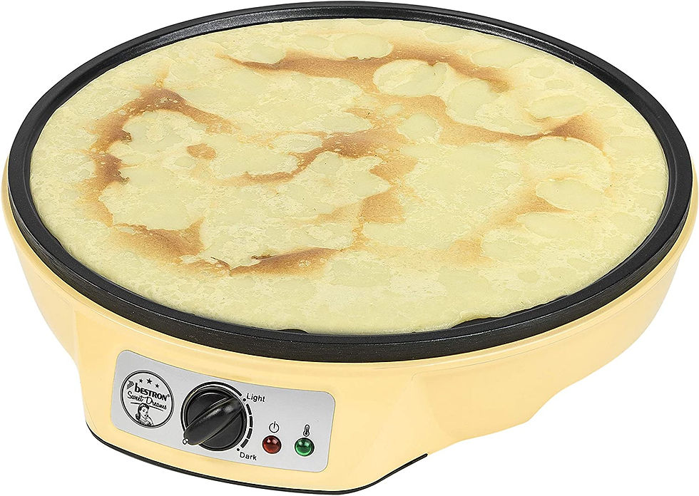 Bestron M�quina para Crepes, Dise�o Retro, Sweet Dreams