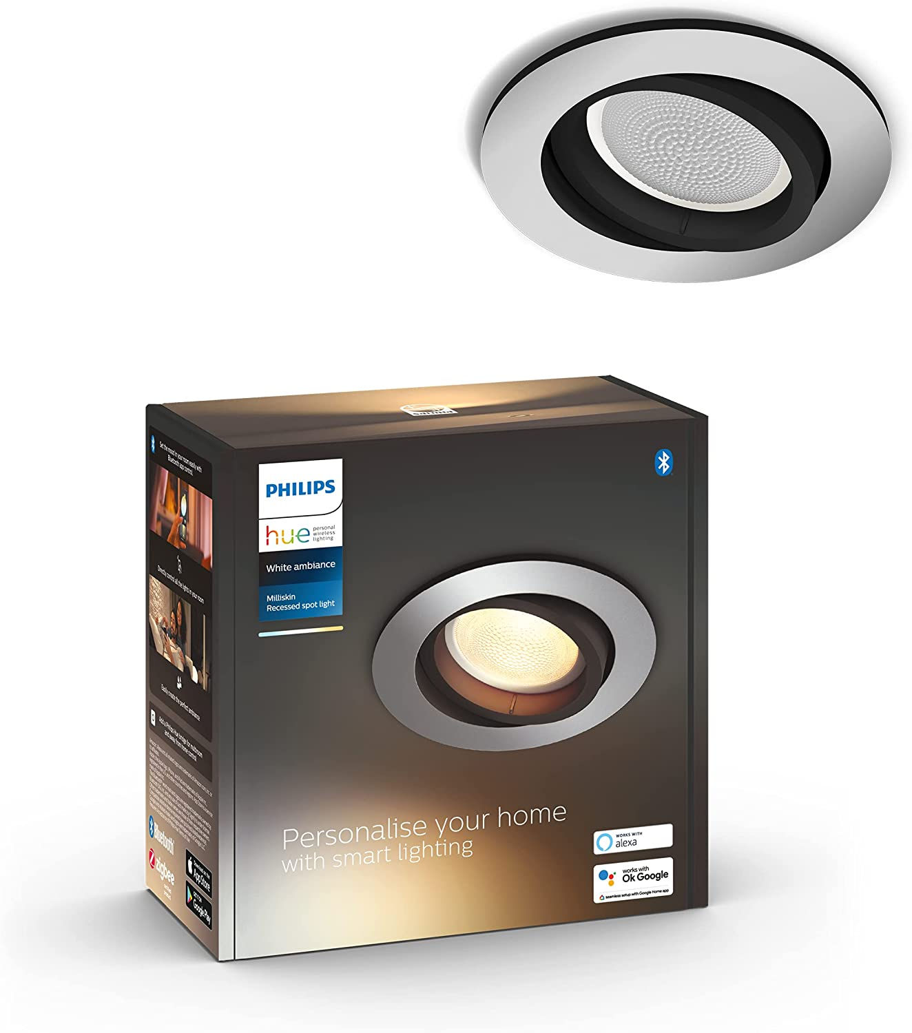Philips Hue � L�mpara inteligente, Hue Milliskin